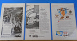 Ads Union Pacific Railroad Lot #18 Advertisements from various magazines (10)