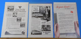 Ads Milwaukee Road Lot #5 Advertisements from various magazines (10)