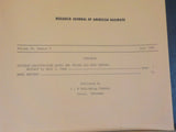 Railway History Monograph Vol 9 #3 July 1980 20 pages
