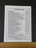 Continental Railway Journal #77 Spring 1989 Trnava Sugar Factory CP Narrow Gauge