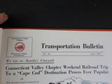 Transportation Bulletin 1957 #40-47 Hard Cover Street Railways of Connecticut