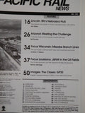 Pacific Rail News #343 1992 June Arizona BN in Lincoln Missabe louisiana & North