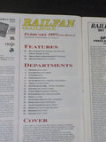 Railfan & Railroad Magazine 1997 February Conrail’s East Penn Chicao Metra newes