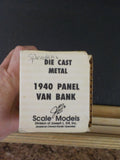 ERTL Panel Van Bank Speedway Racing Bank Collector Club 1993