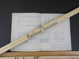 Blueprint Reading Class HTF 50-ton Hopper Car  #748411?    Blueprint #208