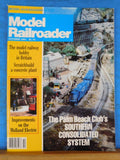 Model Railroader Magazine 1981 October Scratchbuild a concrete plant Palm Beach