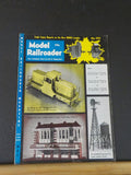 Model Railroader Magazine 1955 May Corner store Windmill pump Oldtime wood gondo