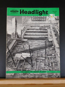 New York Central Headlight Employee Magazine 1962 December Staining