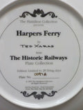 Plate Historic Railways Plate Collection Harpers Ferry #0097A Xaras