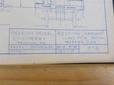 Blueprint Reading Class HTN 50-ton Hopper Car #78841     Blueprint #206