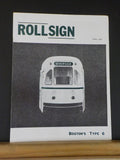 Rollsign Magazine of New England Transit News 1970 April Boston’s Type 6