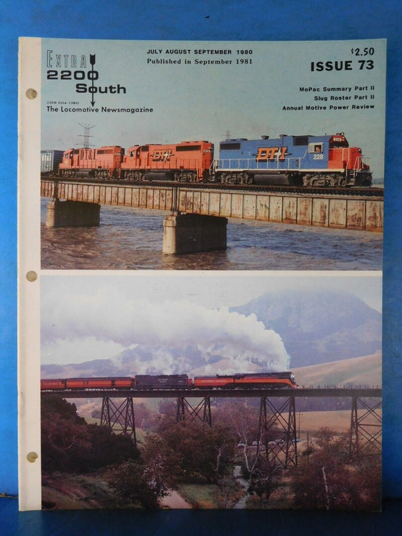 Extra 2200 South #73 1980 July Aug Sept Slug Roster Part 2