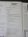 Railroad Model Craftsman Magazine 1978 September Detail locos Rio Chama Western