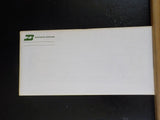 Map Burlington Northern North Dakota State Railroad Map 1983 August