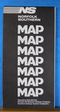 Map Norfolk Southern Operating subsidiaries 1982 NS