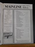 Mainline Modeler 1988 June Frisco Orange & White Painting Guide Jewitt OH NP Stn