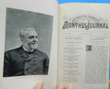 Locomotive Engineers Monthly Journal 1888 Bound Volume Jan - Dec Hard Cover 1137