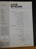 Live Steam Magazine 1980 June Conrail long slip power house Oil burners