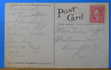 Postcard Mt Tamalpais Railway California gravity car on steepest grade. #232