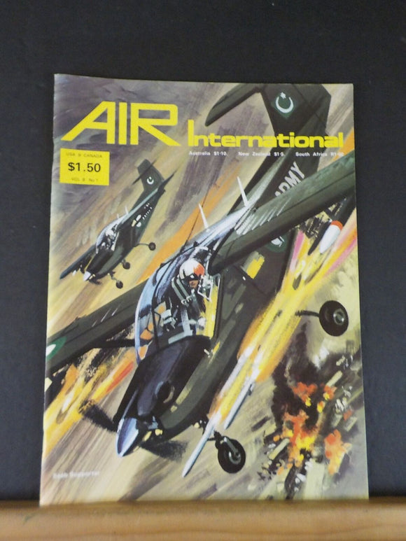 Air International Magazine Vol 8 # 1 1975 Jan Sweden’s Muscular Minimus