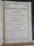 Official Guide of the Railways 1966 May US Canada Mexico Cuba