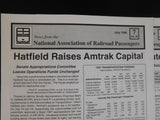 News from the National Association of Railroad Passengers 1996 COMPLETE YEAR Lot