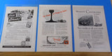 Ads Burlington Route Lot #8 Advertisements from various magazines (10)