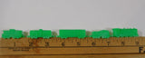 Cracker Jack Train Green 5 pcs 1960's $66 value