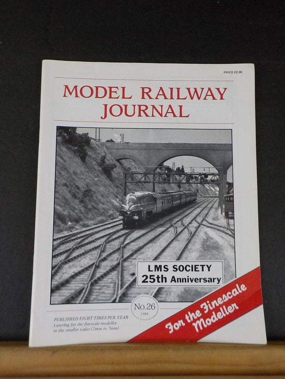 Model Railway Journal Magazine #26 1988 LMS Society 25th Anniversary