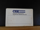 CSX Transportation Items lot of 2   Crew Pak Mailing labels