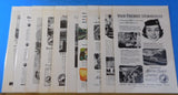 Ads Northern Pacific Railroad Lot #9 Advertisements from Various Magazines (10)