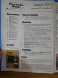 Railroad Model Craftsman Magazine 2012 October RMC White River jct Whaleback boa