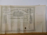 Stock Certificate Navy Yard Broad St. and Fairmount Railway Co. BLANK $500,000