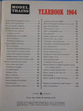 Model Trains Including Miniature Motoring Yearbook 1964