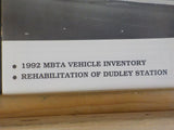 Rollsign Magazine of New England Transit News 1992 November December MBTA vehicl