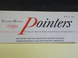 EMD Pointers 1960 February 2  New D47B1 traction motor with narrow window suppor