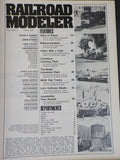 Railroad Modeler 1978 April Vol 8 #4 Limestone plant MOW railtrucks Gondolas coa