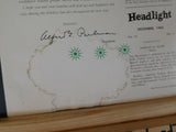 New York Central Headlight Employee Magazine 1962 December Staining
