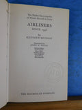 Airliners Since 1946 By Kenneth Munson Macmillan Color Series w/ Dust Jacket