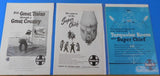 Ads Santa Fe Railway Lot #12 Advertisements from various magazines (10)