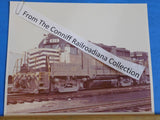 Photo Gulf Mobile & Ohio Locomotive #615 8X10 Color