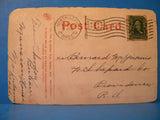 Postcard Depot North Adams Massachusetts Postmarked 1908 North Adams
