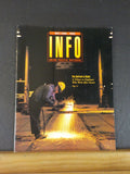INFO Magazine Union Pacific Railroad 1993 May June Employee The Railroad At Nigh