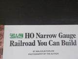 HO Narrow gauge Railroad You Can Build By Malcom Furlow Model RR Bk #20 SoftCove