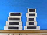 Foam Locomotive Magnets Lot of 9 C`NJ New Haven PRR Caboose Boxcar