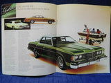 Ford 1974 original sales brochure LTD Brougham Galaxie