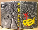 Railroads of America By Frank Donovan  Dust Jacket 1949