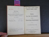 Maine Central Railroad & Portland Terminal Co Rules Operating Dept 1924