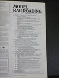 Model Railroading 1984 January February Pine trees 70 ton airslide hoppers paint