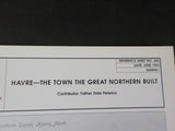 Great Northern Goat Reference Sheet #203 June 1993 Havre town GN built